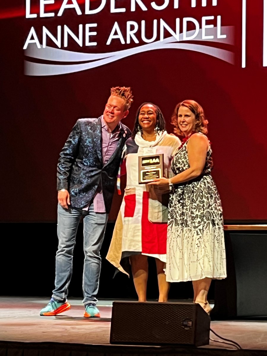 Congratulations to AACC Provost/Vice President for Learning Tanya Millner, pictured center, recognized for her participation in @LeadershipAACo 's New Leaders Honorees this week. Way to be a force in both the school and the community! 

#RedefineYourself #AnneArundelCounty