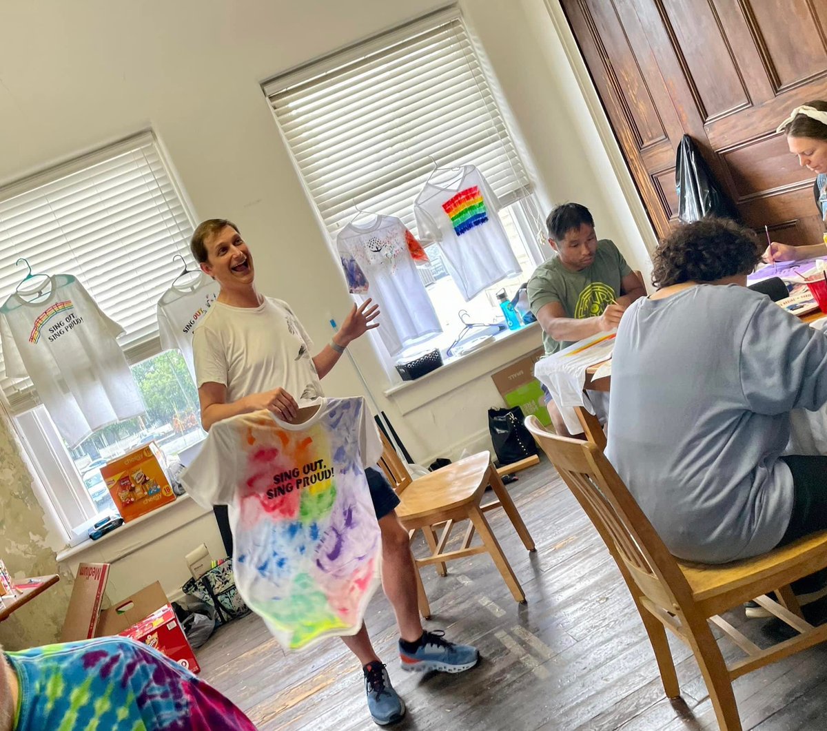 Can’t believe it’s almost here! We were so excited we couldn’t help but get crafty! Peep us in the parade or stop by our booth to see just how crafty we got. #Pride2023 #LGBTQIAplus #letsgetcrafty