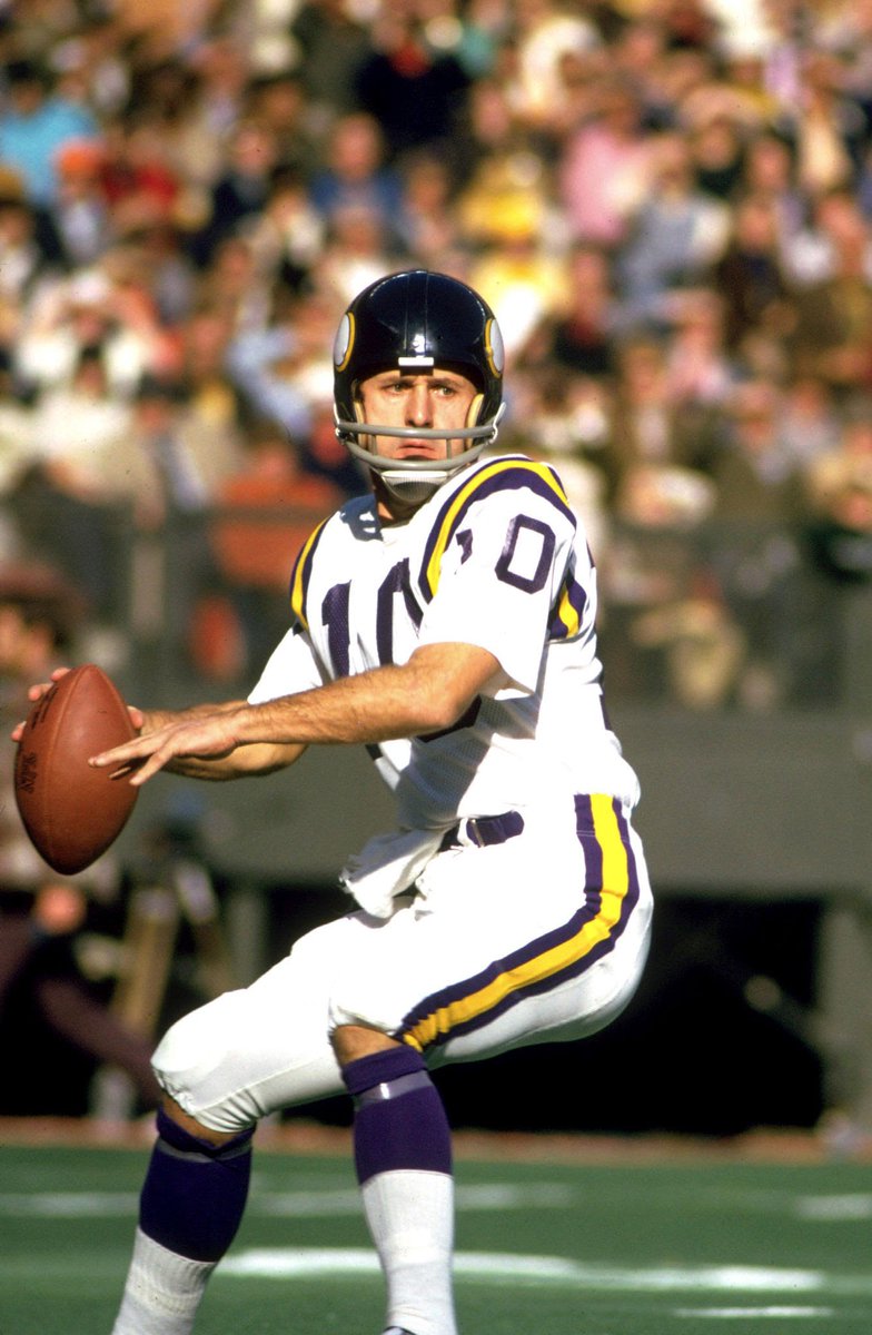 @BeerlyFootball The only franchise quarterback the @Vikings have ever had, @Fran_Tarkenton #Skol