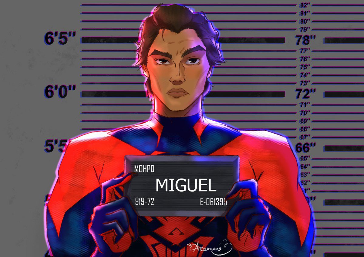 Acomums_B's tweet photo. My make up gift for Miguel cause I'm gonna break the canon with my fanfic right after this 🥰

#Spiderman #SpiderVerse #AcrossTheSpiderVerse #MIGUELOHARA #PeterBParker #MaydayParker #Barbie https://t.co/7qr1XZXeY3