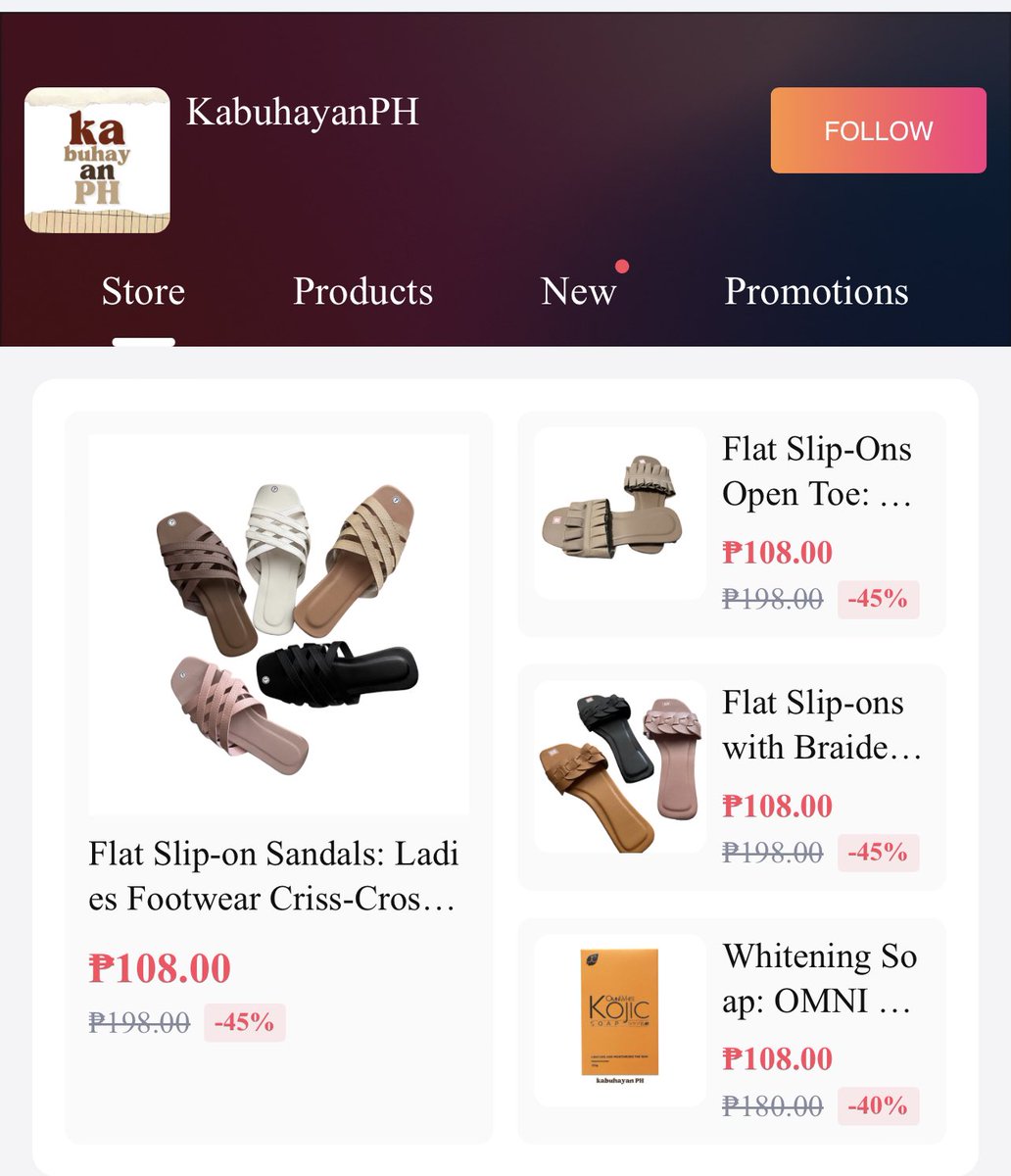 AnntonetteTan's tweet image. Hey friends, drop by my Kabuhayan PH x Lazada store. Para sa ekonomiya at concert ticket funds. 😁 End of Season Sale, super affordable.

lazada.com.ph/shop/kabuhayan…

#lazadaseller #lazadaphilippines #onlinesellerph