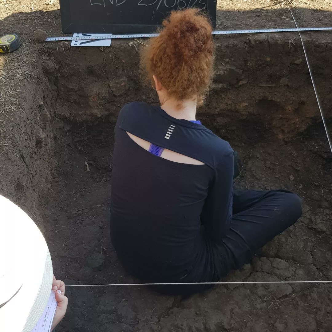 drserenalove's tweet photo. Fantastic week #excavating the boiling down works site of Town Marie for @EverickHF. Had a few suprises, great weather and fantastic students #archaeology
#historicarchaeology https://t.co/UXInVAn1jA