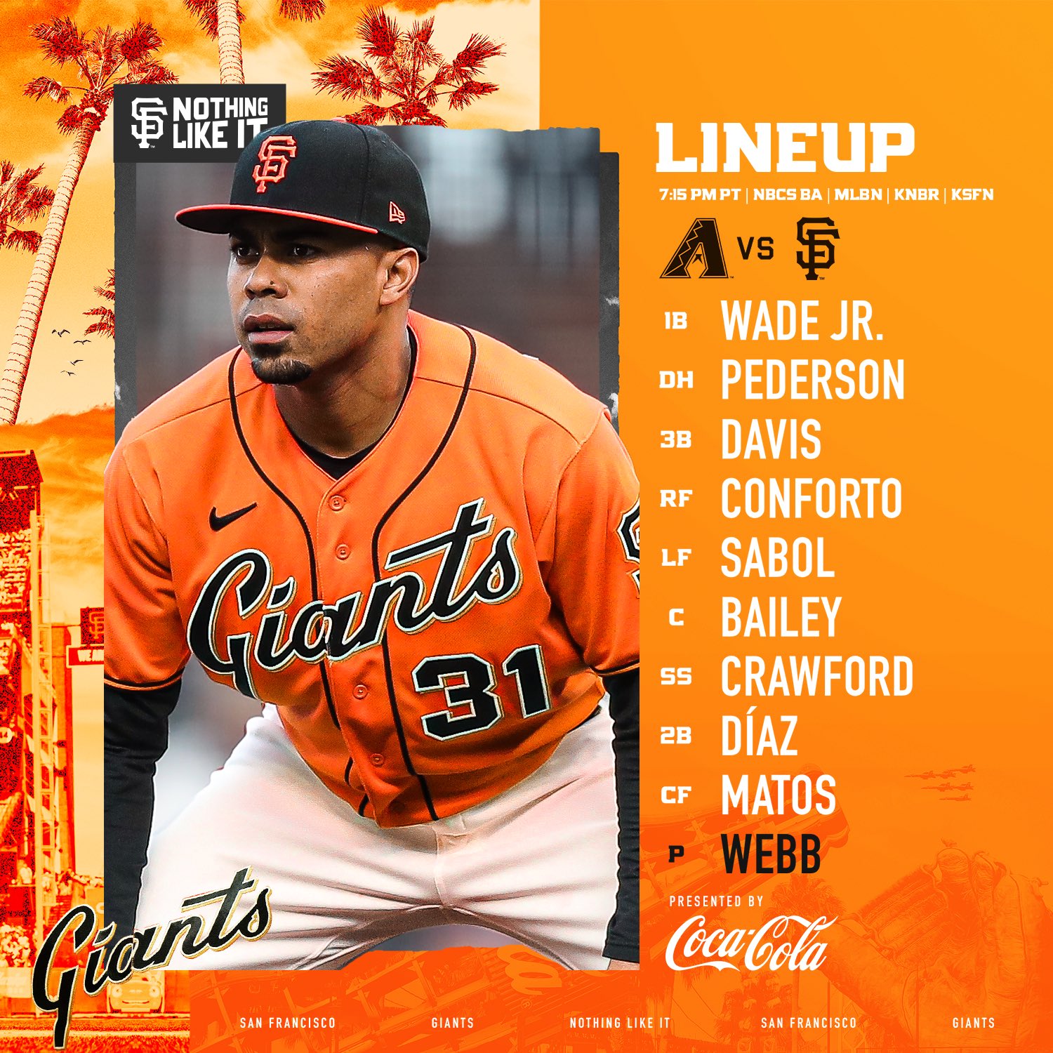 SFGiants on X: Let's start a new one ⏰: 7:15 p.m. PT