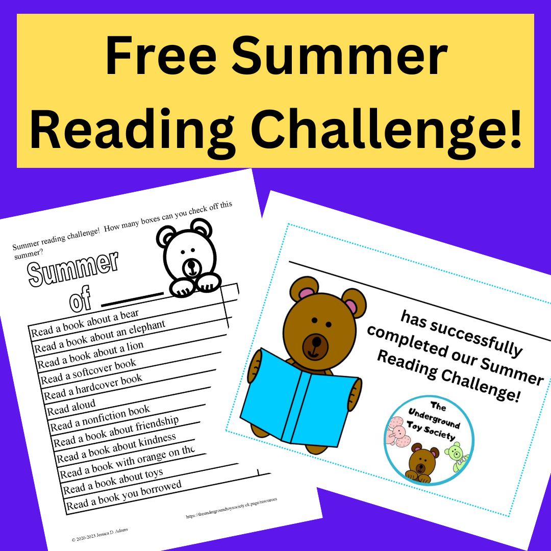 onesweetday48's tweet image. Get kids excited about reading this summer with our free summer reading challenge! 
🔽🔽🔽🔽
theundergroundtoysociety.ck.page/summerreading
#SummerReading2023 #SummerReadingChallenge #SummerReadingChallenge2023 #summerreadingprogram