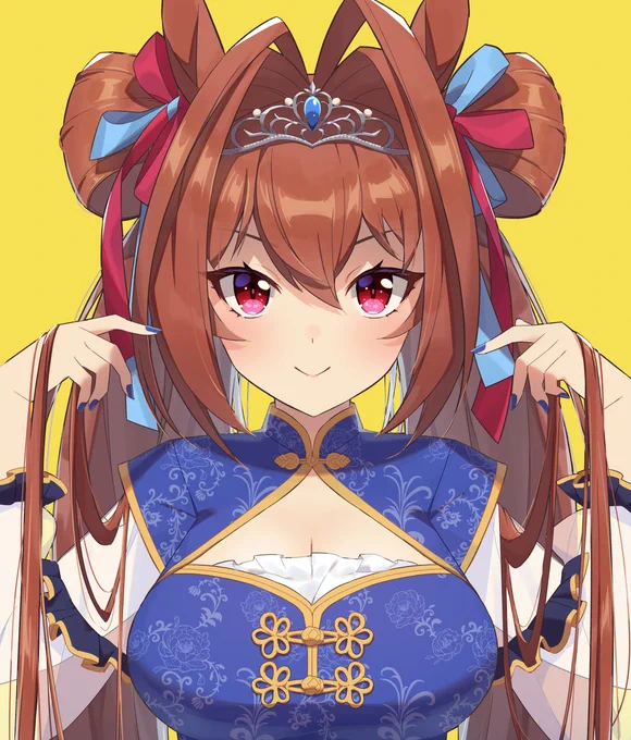 チャイナ服ダスカ #ウマ娘 #ダイワスカーレット