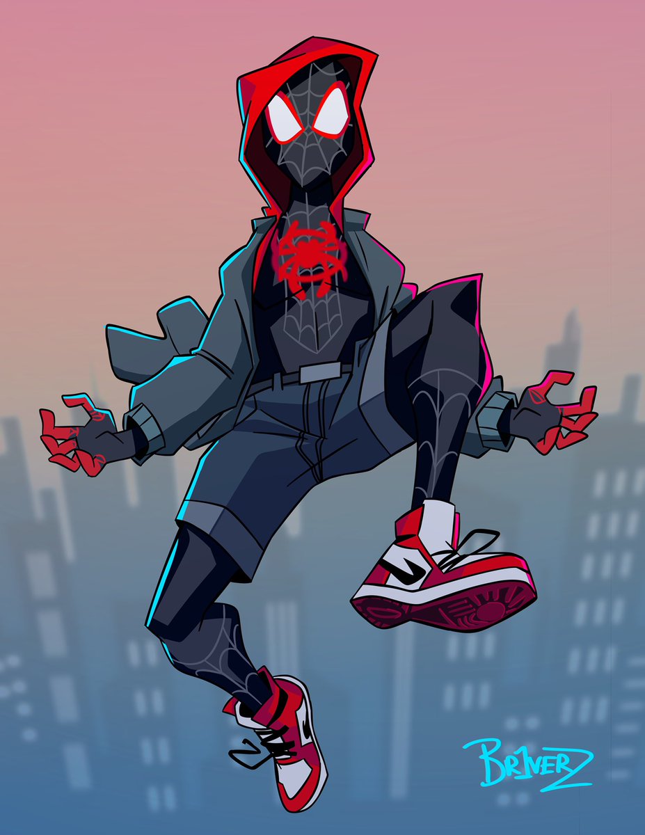 「Miles Prower  #AcrossTheSpiderVerse」|Brandon R.のイラスト