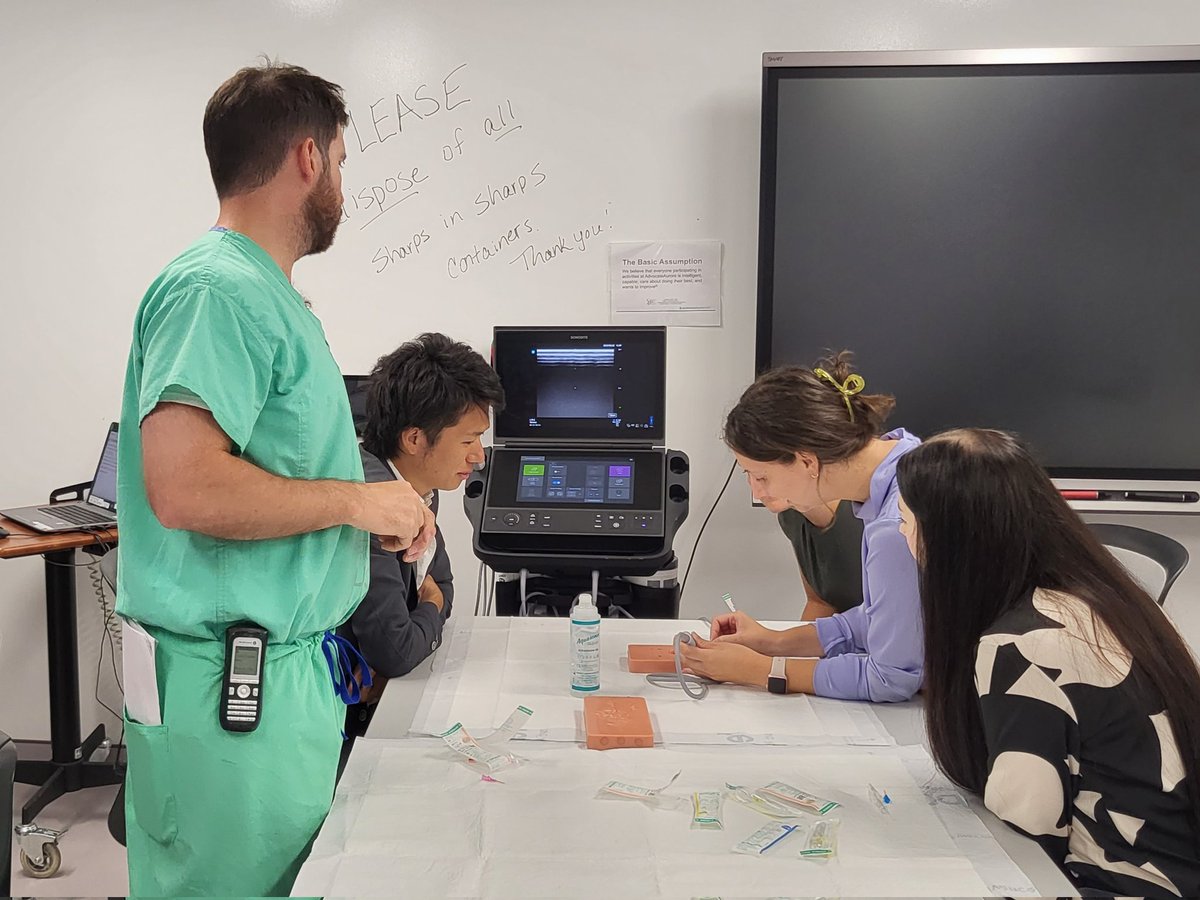 AdvocateSurgery's tweet image. crash course in US basics before we start intern year

#ultrasound #internbootcamp #surgeryresidency