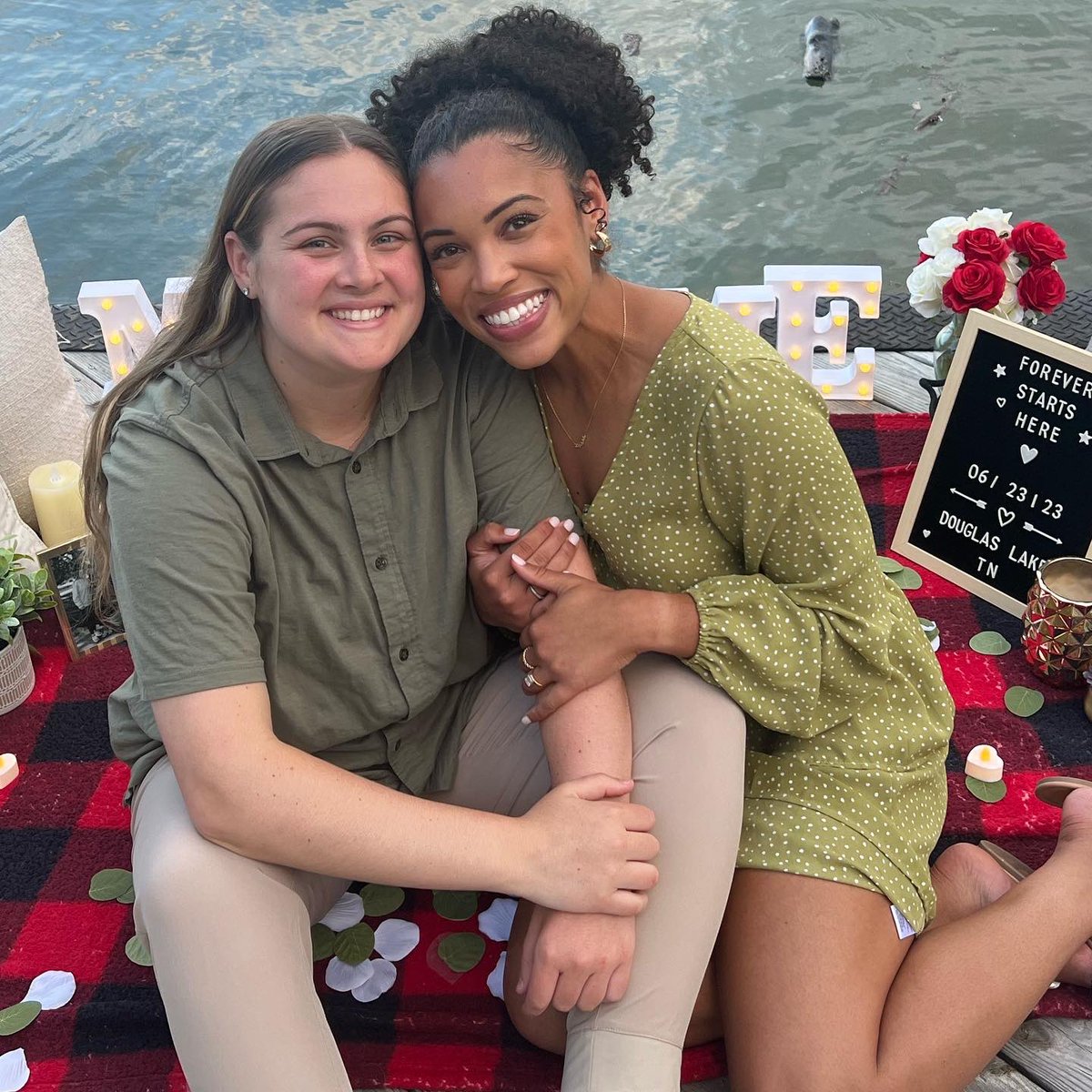 coachshaynag's tweet photo. Secured my biggest recruit tonight. Here's to forever with Livvy❤️💍 Love you! https://t.co/xqDkmLT4Q1