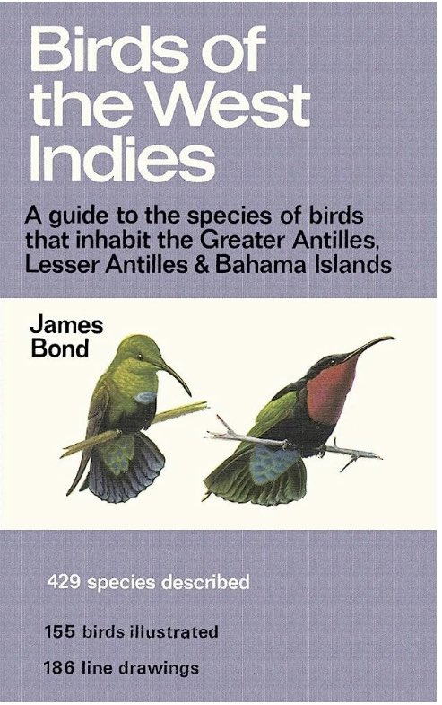 James Bond had lesser success as an ornithologist. #FunFactFriday