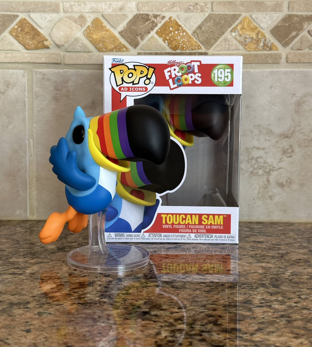 DisTrackers's tweet image. Picked up Toucan Sam!
.
#FrootLoops #Toucan #ToucanSam #Cereal #Funko #Collectibles #DisTrackers