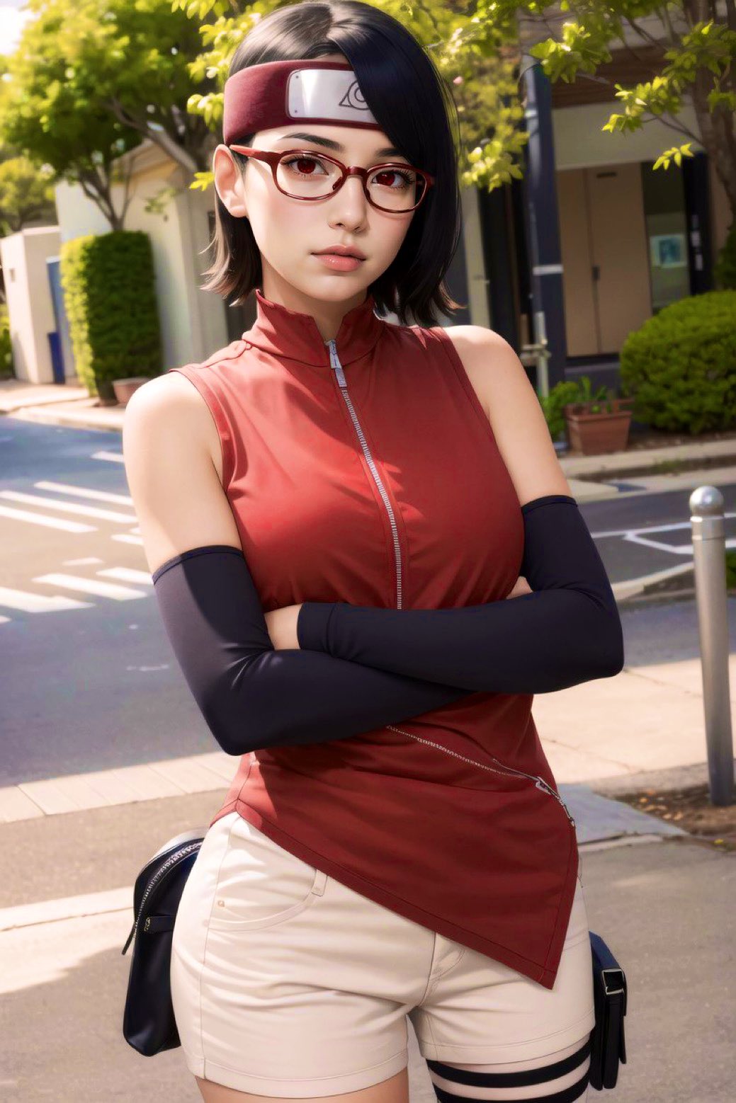 Uchiha Sarada ◇うちは◇ on X: .just a selfie after the mission.   / X