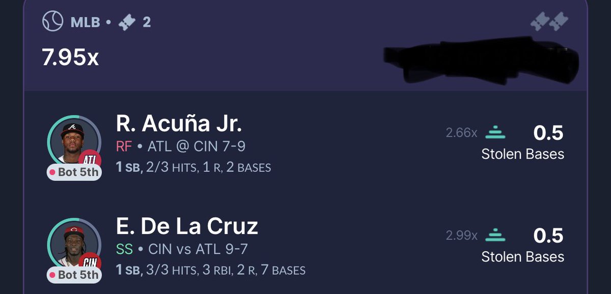 PoloPicks_1's tweet photo. Called it and Cashed it!✅✅
  @mal8384 Unc can I retire now? 😭

#GamblingTwitter #PrizePicks #MLB  #DFS #PlayerProps #Sleeper https://t.co/ZJ2RQxkefF