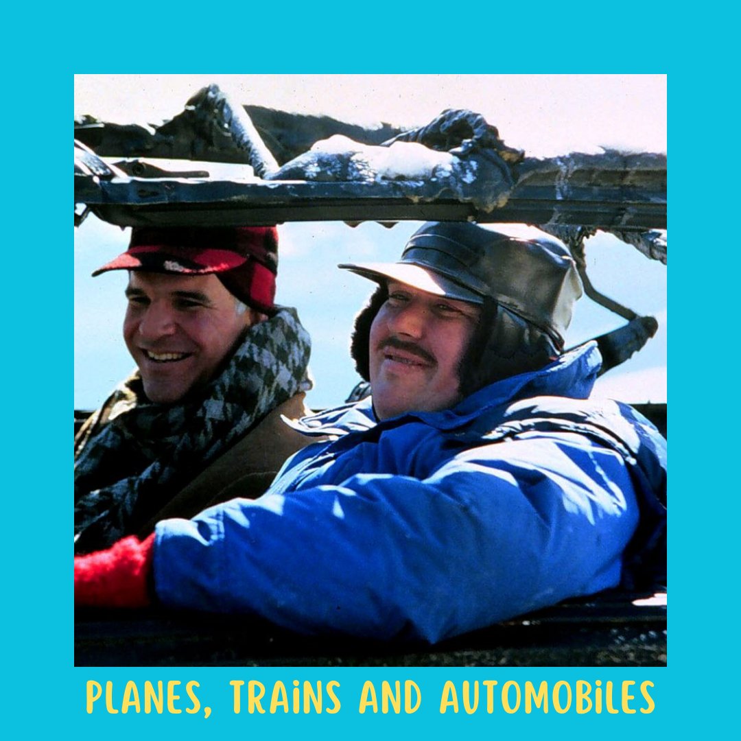 Planes, Trains & Automobiles (1987) starring Steve Martin and John Candy is next on our list of the best road trip flicks of the '80s!

#80smovies #roadtripmovies #planestrainsandautomobiles