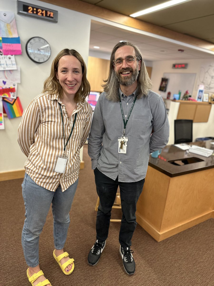 aasl_iss's tweet photo. Thanks so much to the amazing independent school librarians who hosted our ISS tour today @aasl @ALALibrary #alaac23 @FrancisParkerSc @CathCookSchool @uchicagolab https://t.co/WsDjeGYUzf