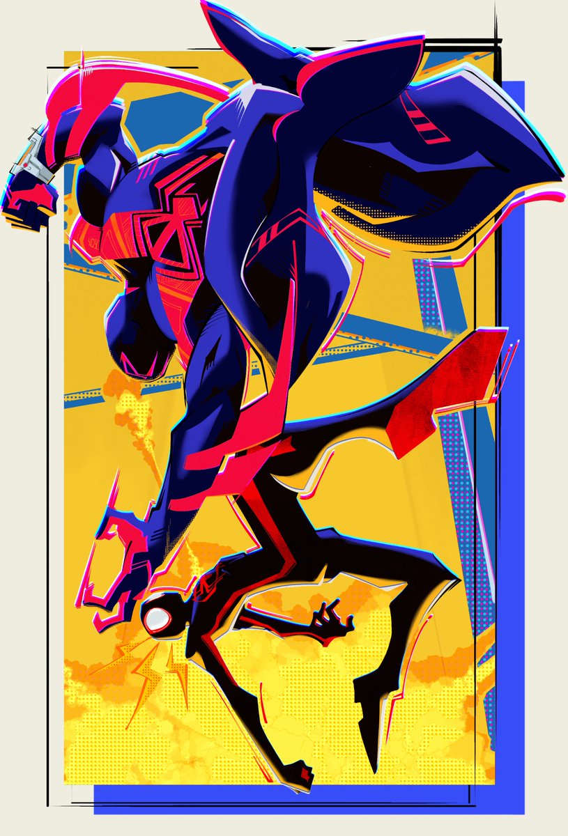 Fry_Shrimp_'s tweet image. We do be day oneing #AcrossTheSpiderVerse and day 23ing some fanart. Goated movie, loved every second
#acrossthespiderversefanart #MiguelOHara #MilesMorales