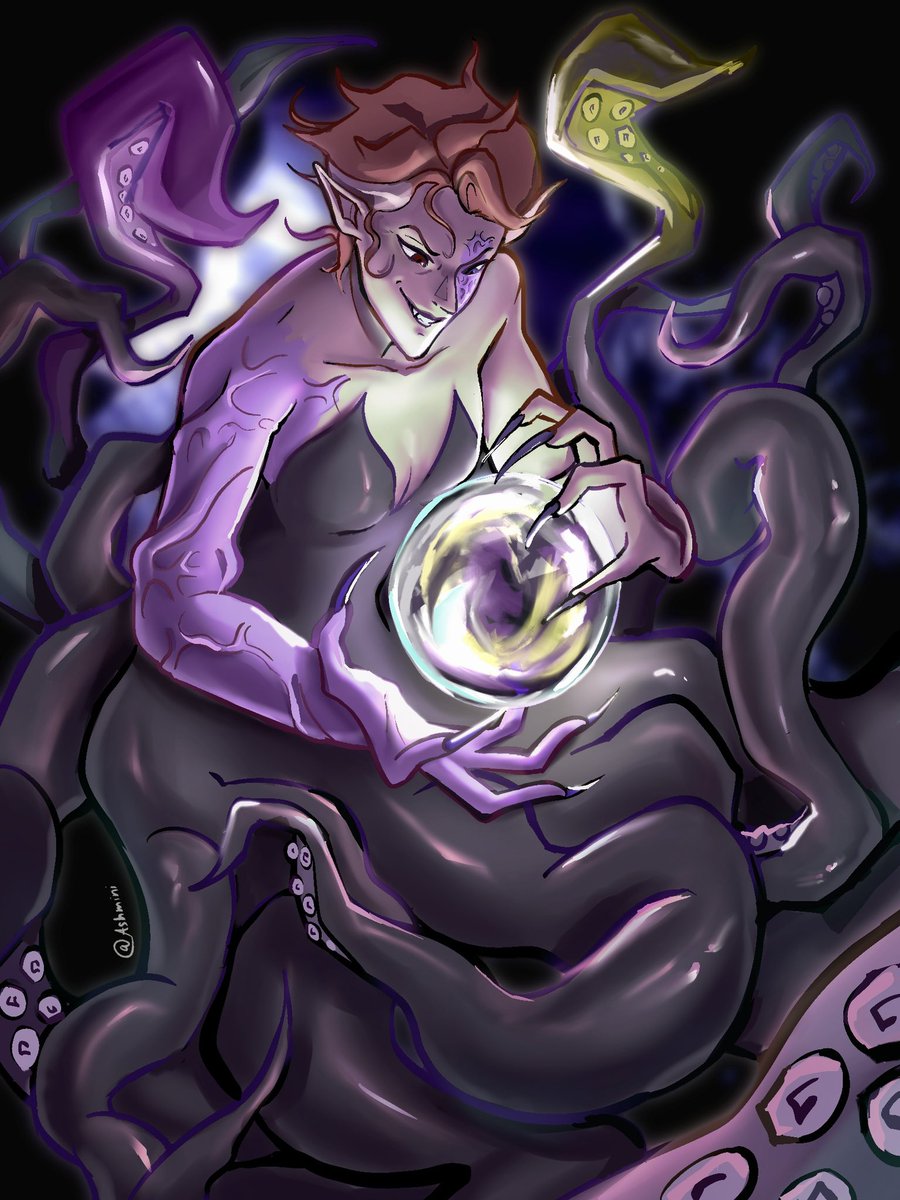 AshButMinier's tweet photo. Sea Witch (squid) Moira AU comm!
I still have slots open :))
#moira #overwatch2 #OverwatchFanart https://t.co/IKxk3yYWy7