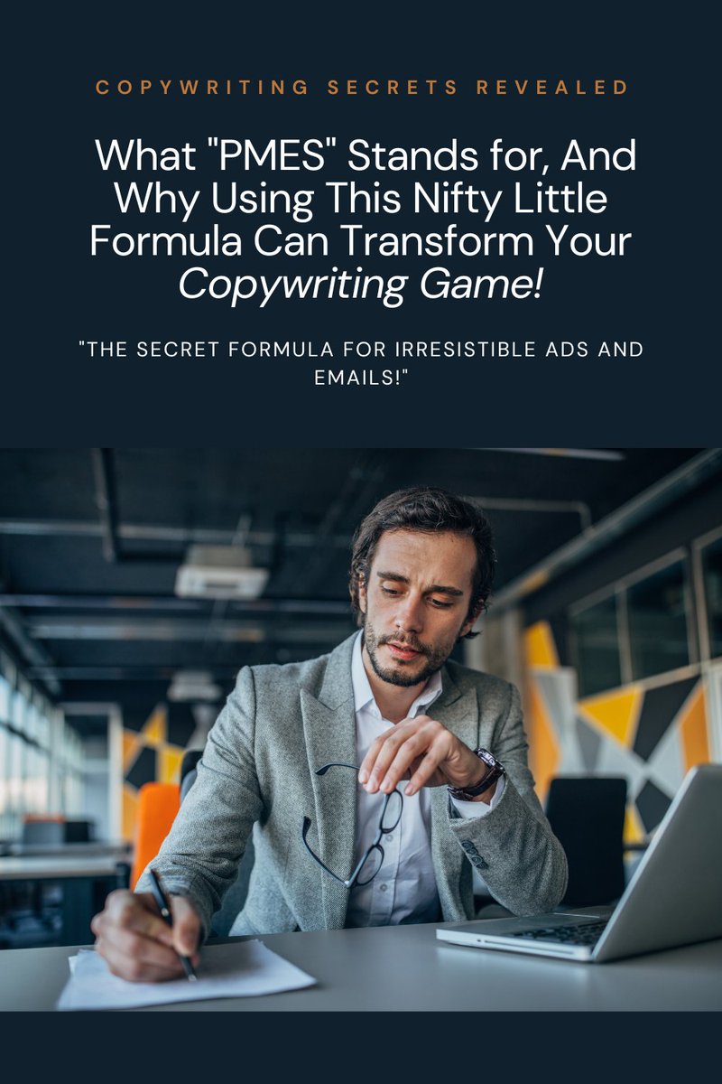 #copywriting 🧵🔥💡 Hey Twitter fam! Looking to up your copywriting game?🖋️✨ Say hello to your new best friend: the PMES formula!🙌 It's the oldest, most tried and true method for writing killer ads, emails, and even instant messages. Let's break it down, shall we?🌟