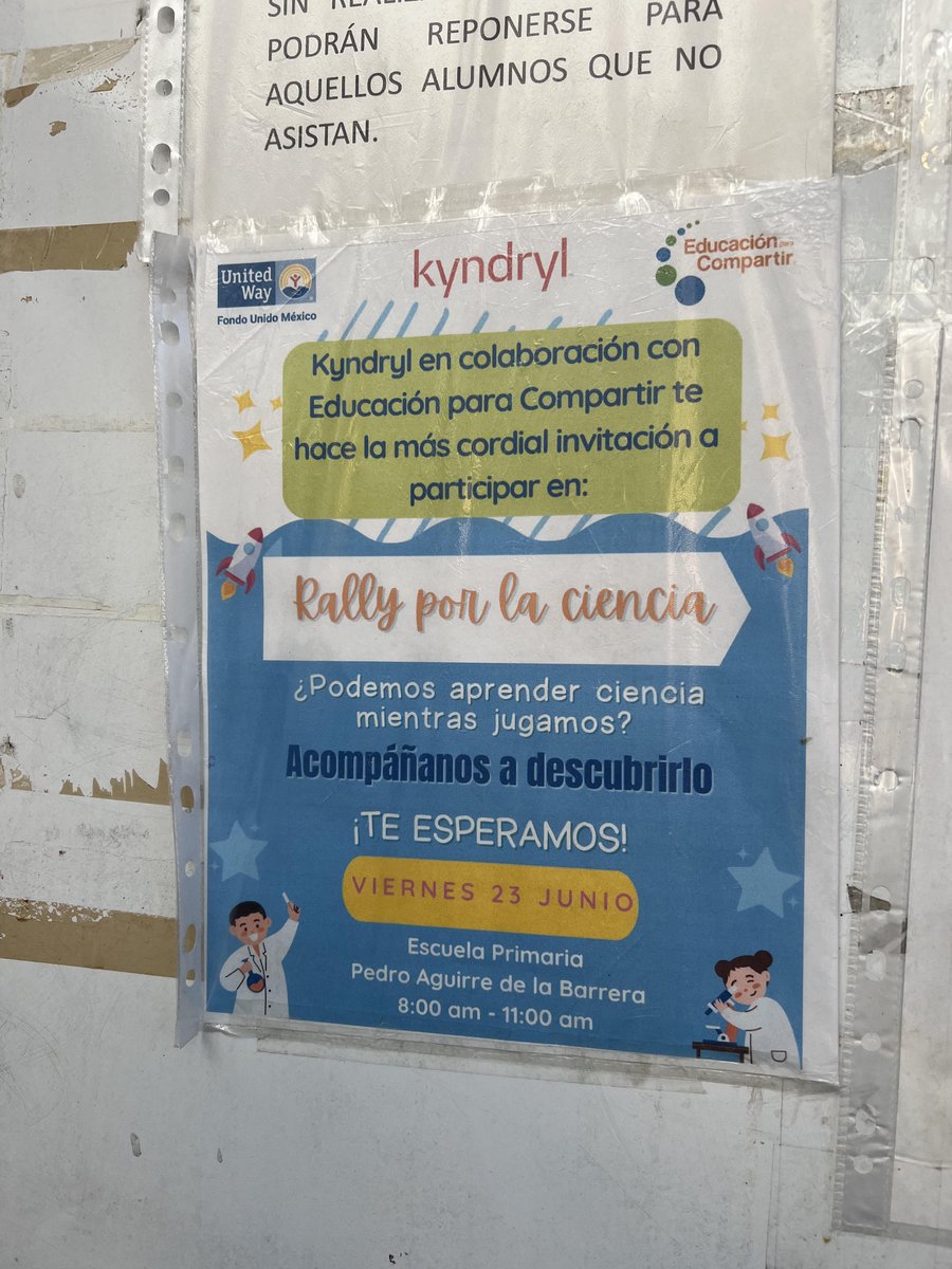 carlossm68's tweet image. Hoy tuvimos una jornada única con nuestros voluntarios de @Kyndryl México en un rally de ciencia.  Gracias @FondoUnidoMx por diseñar y llevarnos a este maravilloso viaje de aprendizaje #STEM a nosotros y estos niños que serán el futuro de nuestro país. #ProCommunity
