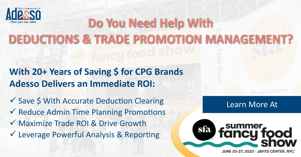 TPEffectiveness's tweet image. Can't wait to see you at #summerfancyfood!