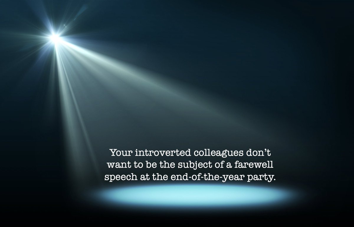 A message for all of the lovely, loving, extroverted, well-meaning social committee party planners in the world.

#IntrovertLife
#AnticipatoryAnxiety