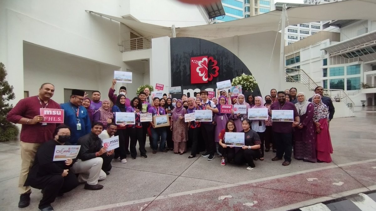 Lecturers and students from FHLS off to do their part for MSU Community Outreach Week 2023.
This program aims to help the needy, to support the SDG goals and to encourage  the Giving and Grateful (2G) culture among MSUrians.
#msumalaysia #SDGgoals #MSUFHLS #communitywork