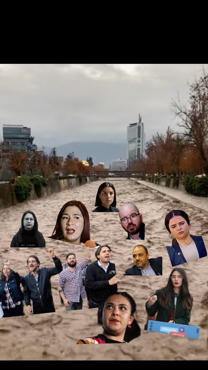 gio01388276's tweet photo. Río Mapocho con mucha basura https://t.co/nN4mw7JqYb