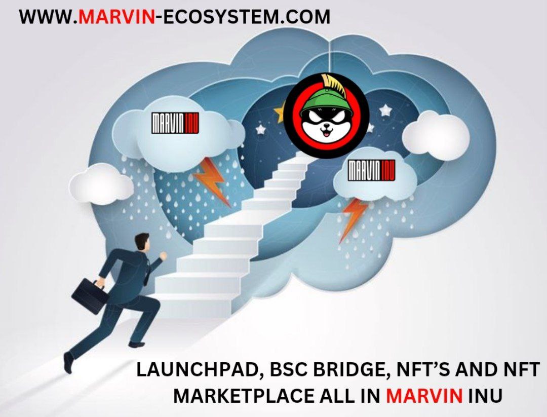 Woof woof Marvinauts 🛸 

$MARVIN has established a solid support here, presenting an ideal chance to take action. We have recently injected an additional $19,000 worth of liquidity into the Marvin pool to make our adventure more smoother 
🔽
marvin-ecosystem.com