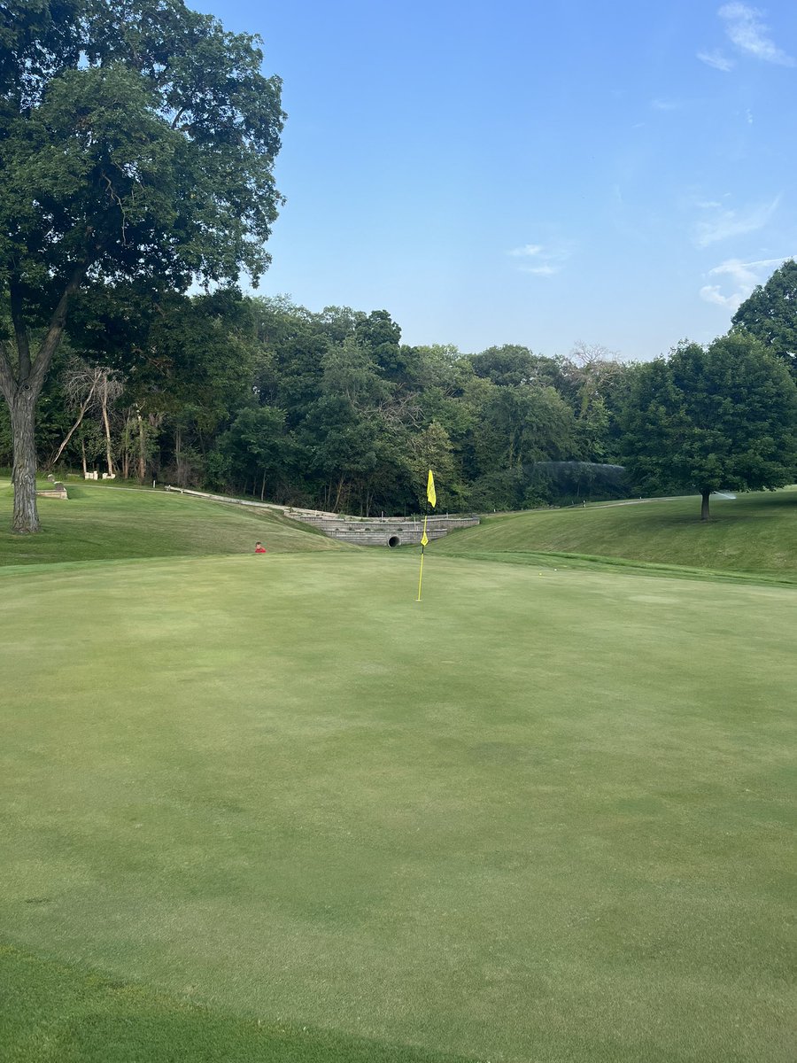Played at a hidden gem of a course in Iowa tonight!!  Any guesses?