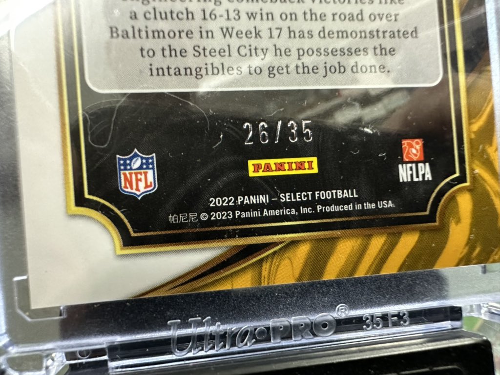 surfcitycards's tweet photo. Top customer pull of the day @surfcitycards #paniniselect #suitelevel #steelers #kennypickett https://t.co/2dcAbZbdTN