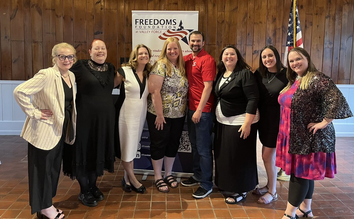 So honored to have welcomed 7 fellow @JamesMadisonFdn fellows to our @FFVF Frederick Douglass seminar this week - including my dear friends @LoisMacMillan3 and @RhondaWatton! https://t.co/6BJUBlquok