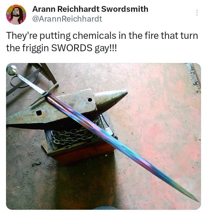 Oh shit, someone tell the sword lesbians