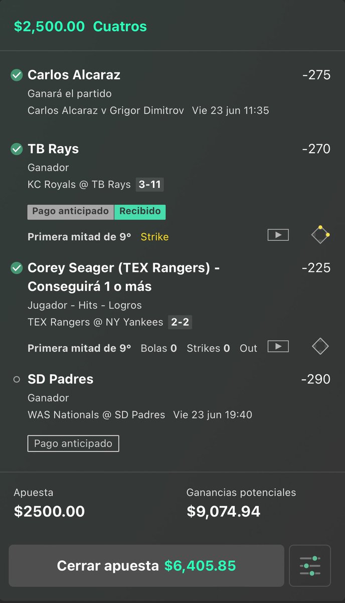 Picks Verde$ 🃏 tweet media