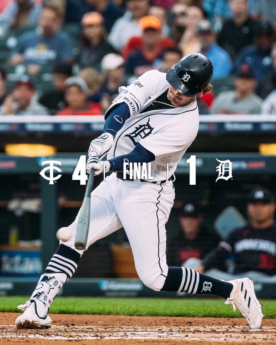 tigers's tweet photo. Final. https://t.co/OTbOAsoN8R