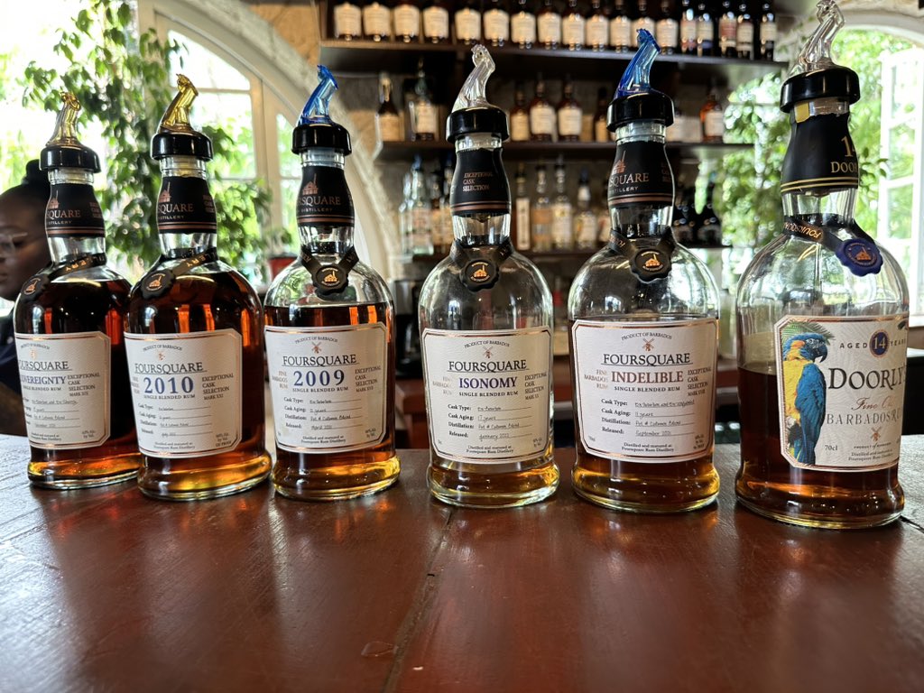 RumReviews's tweet image. Toured the @FoursquareRum distillery in #barbados today and sampled some amazing #rum 

@FoursquareUSA @foursquare_rum @FLRumSociety