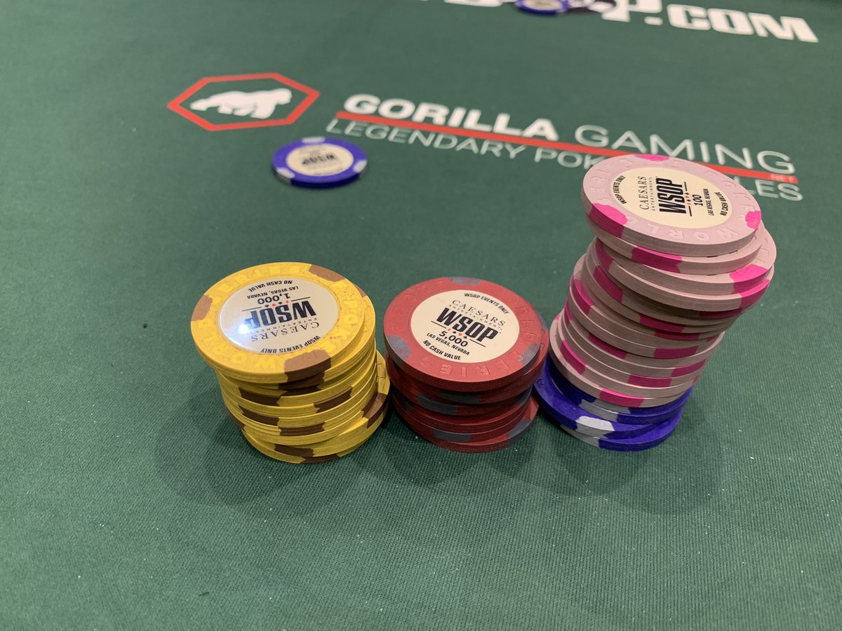 And We’re off. 10k stud #WSOP