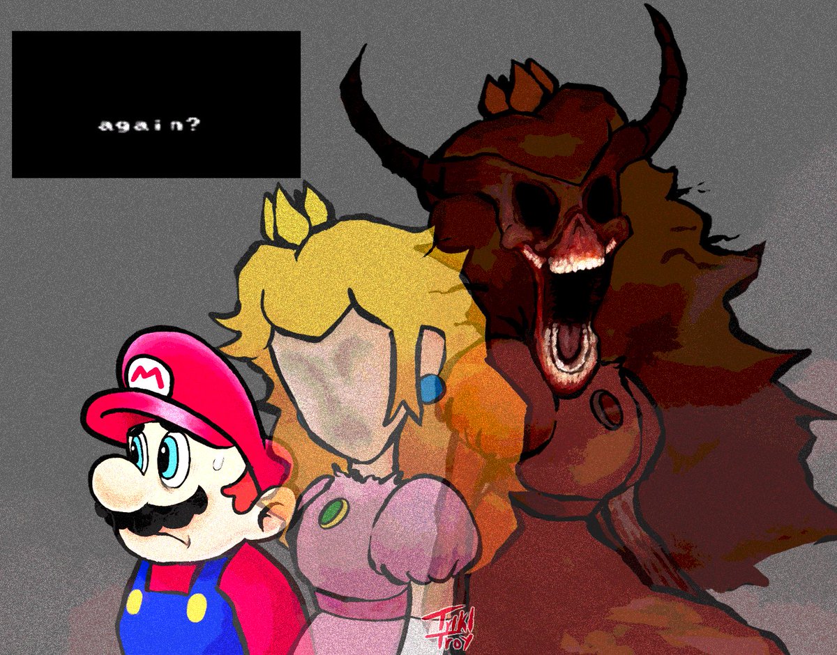 again?... [The Coronation Day]

#SuperMarioBros #creepypasta #digitalart #PrincessPeach