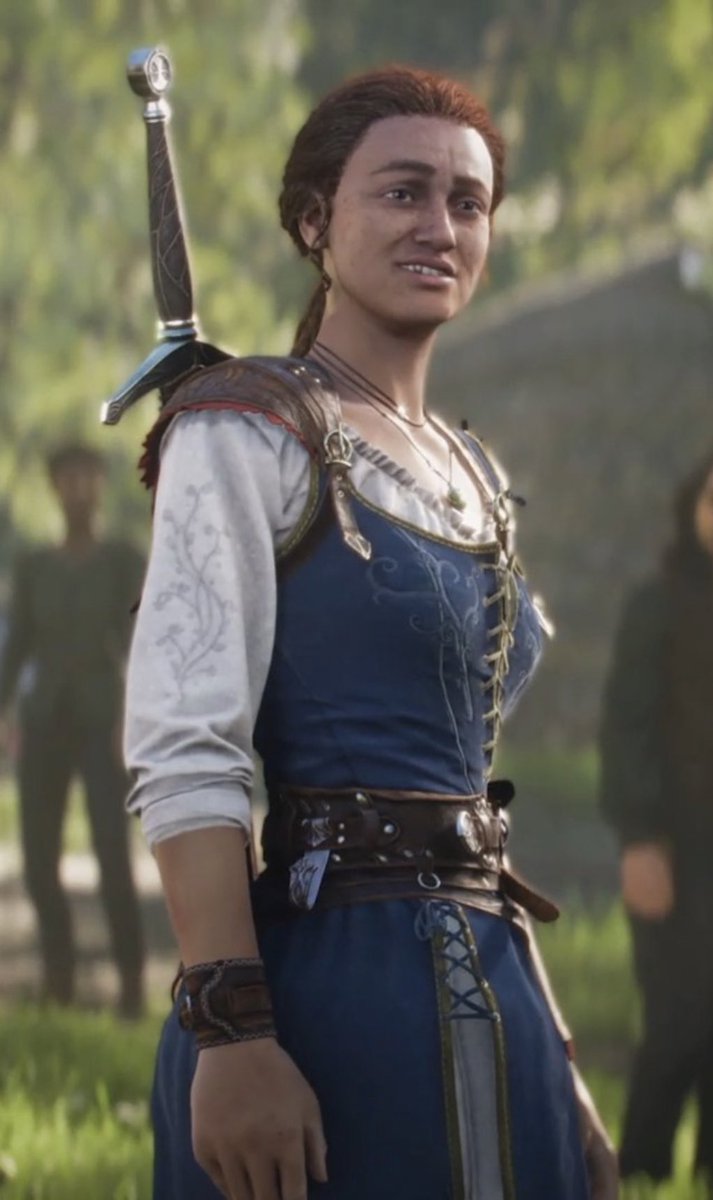 This is the main character of the new Fable game from Microsoft. She’s fuckin beautiful and anyone who says otherwise is a COWARD >:3