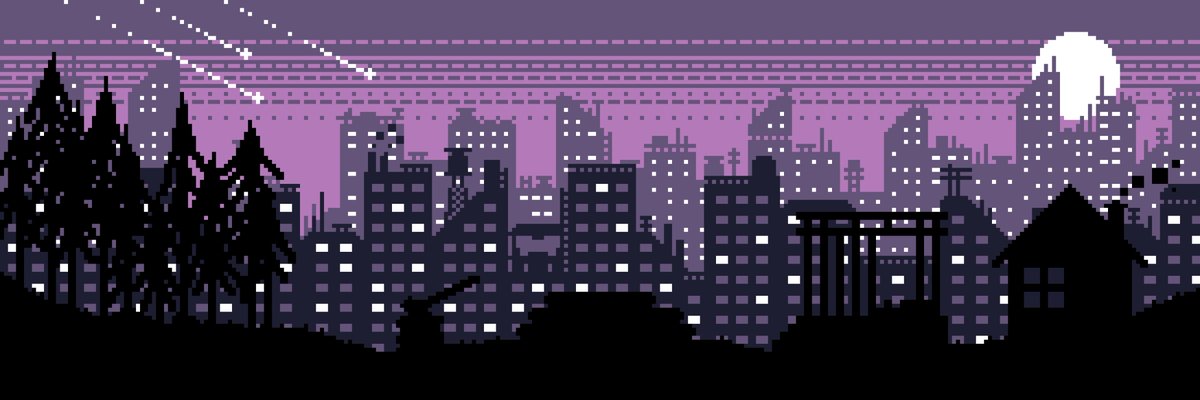 PurpKrueger's tweet photo. .. going w/ a new banner by @greenisginger .

Tesos pixel artist duo.. masters at their craft..

#pixelart #tezos #greenginger https://t.co/wHhR9MZl4S