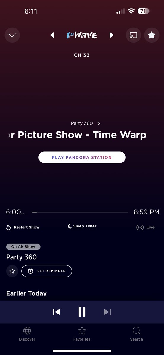 U2KROQ's tweet photo. With all the talk about The Rocky Horror Picture Show this week on @1stwave, I am manysupervery happy to see this ditty on #Party360 with @SluggoDoug tonight! https://t.co/DDELLPBCzC