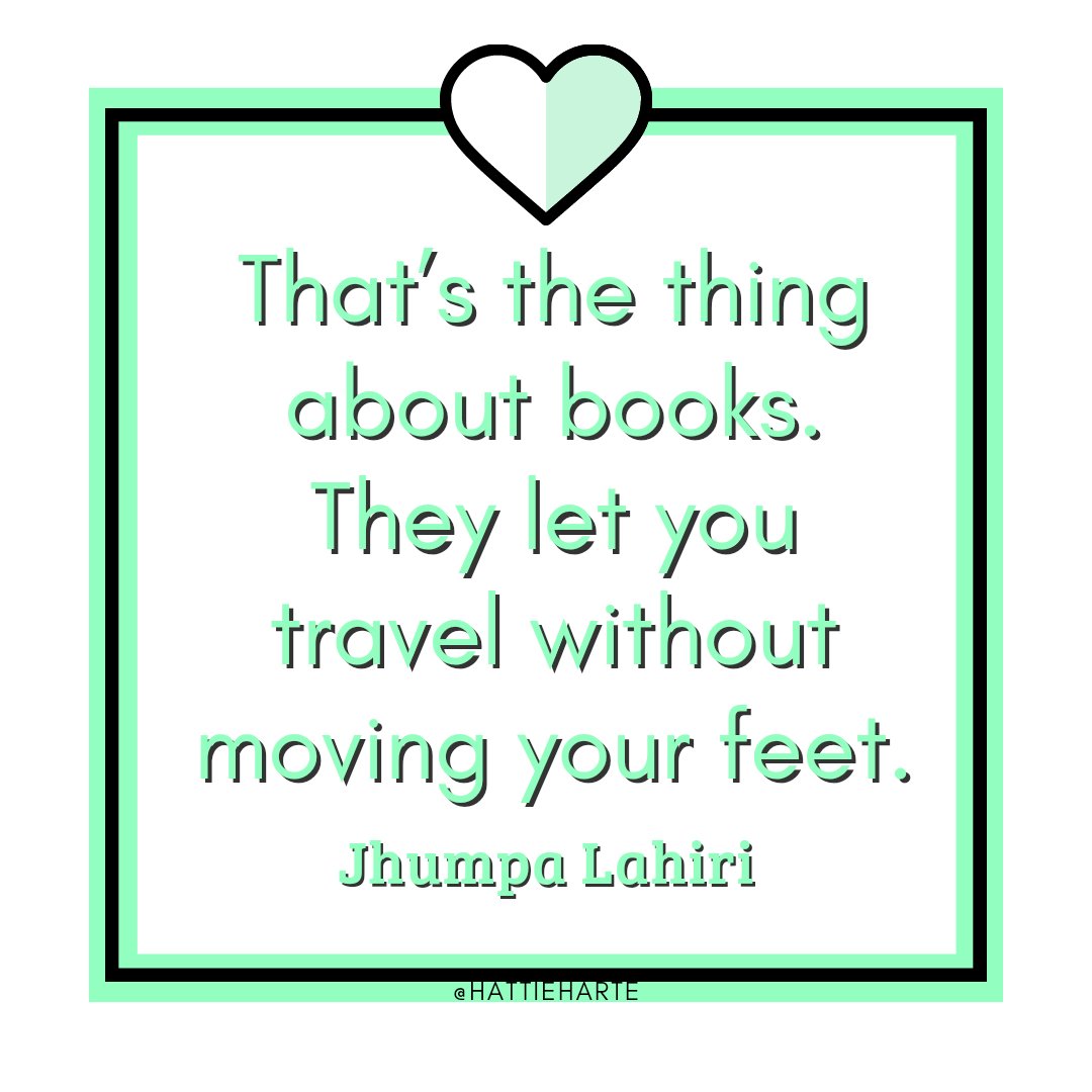 "That's the thing about books. They let you travel without moving your feet." Jhumpa Lahiri
#readingcommunity #booklovers #BookTwitter