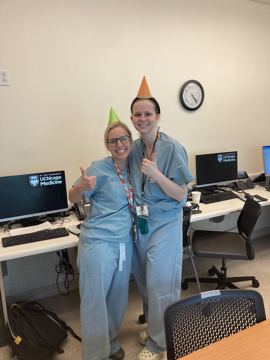 We officially said goodbye to Dr Nelson and Dr Petrauskas today 🥹 👋🏻 We bid them farewell with some gifts and sweet treats!  Two great chiefs who will be missed #ENT #residency #Family #IamOto