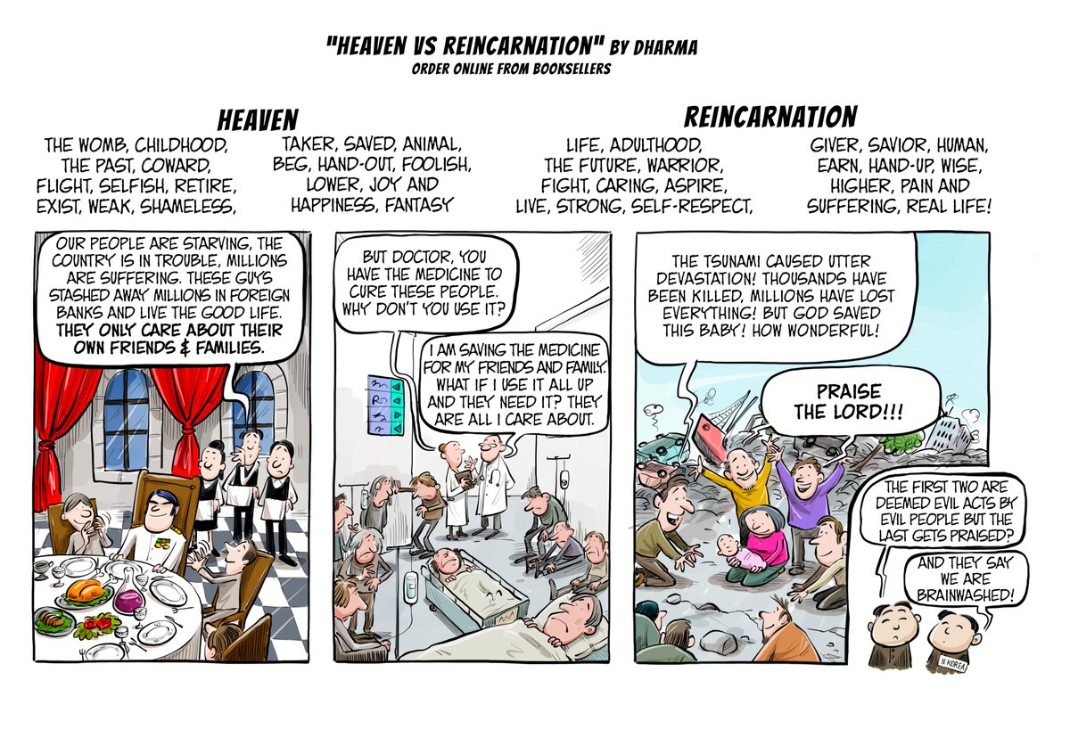 Dictators don't care about their subjects, only their own families &amp; supporters. If a doctor were to withhold life saving medicine, we would call him evil &amp; callous
And yet a God who rewards only "his" people is praised!
Amazing how religion is able to brainwash even the best