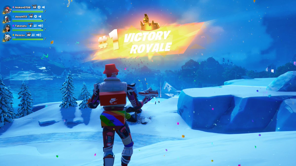 HiokenGames's tweet image. 勝ったー🙌
今日も1日楽しんでいきましょ😌
#フォートナイト 
#Fortnite