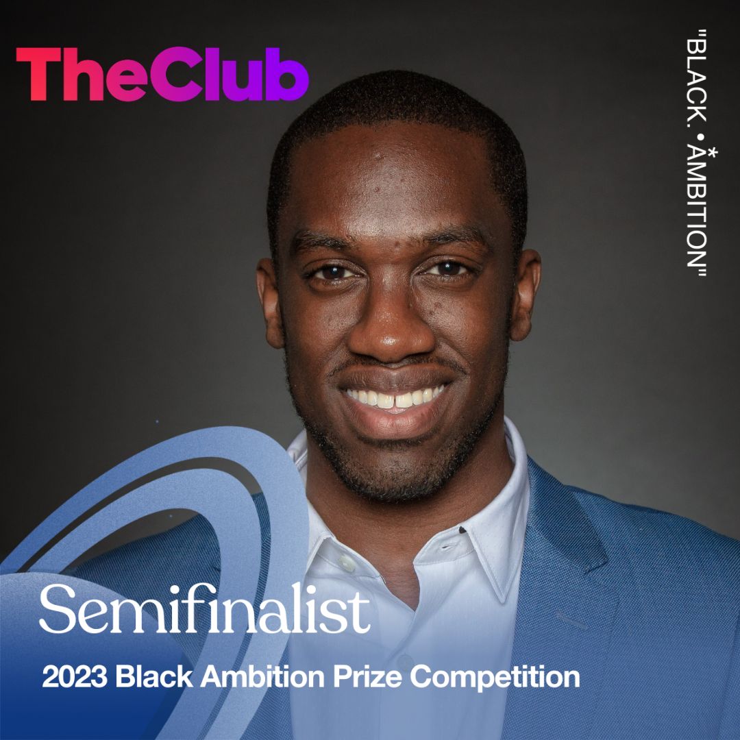 TheClub was selected as a semi-finalist for the Black Ambition Prize!

Who says VCs can't be founders too 💪🏿 #RareBreed