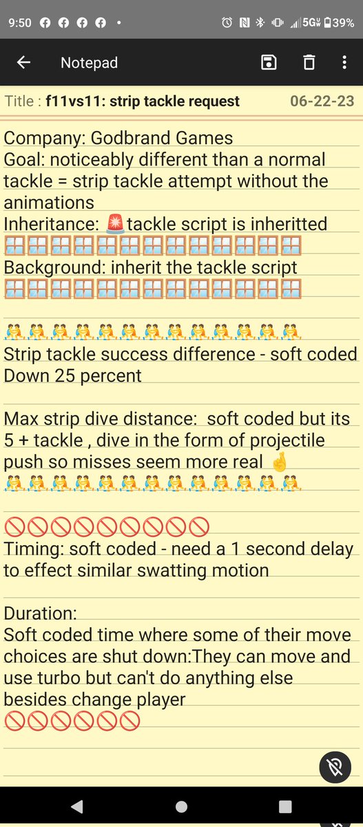 WallyOwi30's tweet image. A success or fail tackle formula seems to be on the horizon. Thoughts?
#unitygamedevelopment #gamedevelopers #gamedevjobs