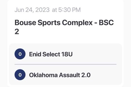 Updated schedule for tomorrow at Bouse!!! <a href="/NOCEnidSB/">NOC Jets Softball</a> <a href="/SSC_Softball/">Seminole State College Softball</a> <a href="/EOSC_Softball/">Eastern OK Softball</a> @CoachHill_NOC <a href="/CoachAnthony31/">Anthony Whisenhunt</a> <a href="/TJwebb5/">TJ webb</a> <a href="/RiverHawksSB/">🥎 RiverHawks Softball 🥎</a> <a href="/SNUSoftball/">SNU Softball</a> <a href="/SWOSUSoftball/">SWOSU Softball</a> <a href="/MSC_Softball/">MSC Softball</a> <a href="/NWOSU_SB/">Ranger Softball</a> <a href="/ocu_softball/">Oklahoma City University Softball</a> <a href="/RSC_Softball/">RSC Softball</a>