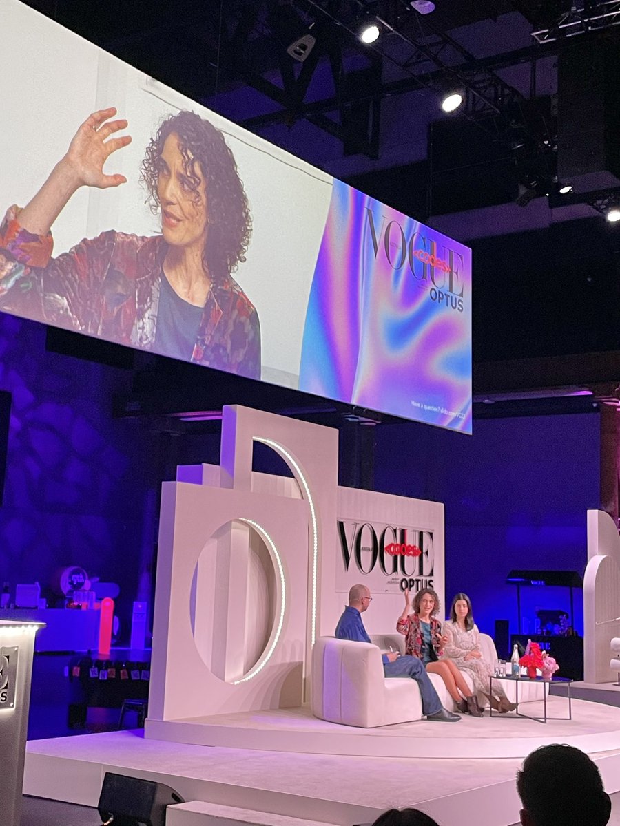asthasingh's tweet image. #voguecodes @vogueaustralia @voguemagazine Panel
You are the best #remotesensing source around says Marta Yebra @scienceANU and
 @SpaceKatarina @CurtinUni talking about planetary science, technologies that help us combatting climate change and bushfires.