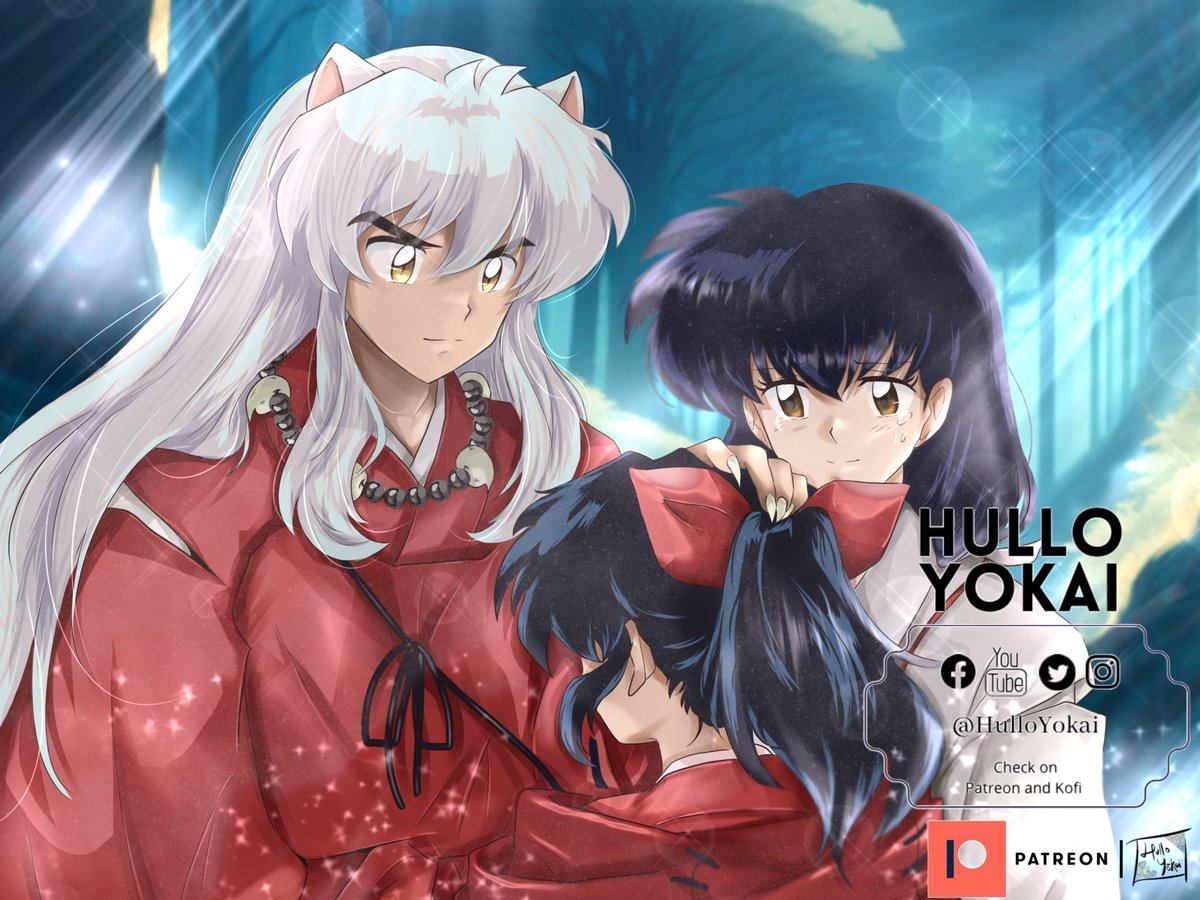 Finally they got reunited 🤧
🥺❤️✨

#redraw #inuyasha #InuKag #Yashahime #犬夜叉