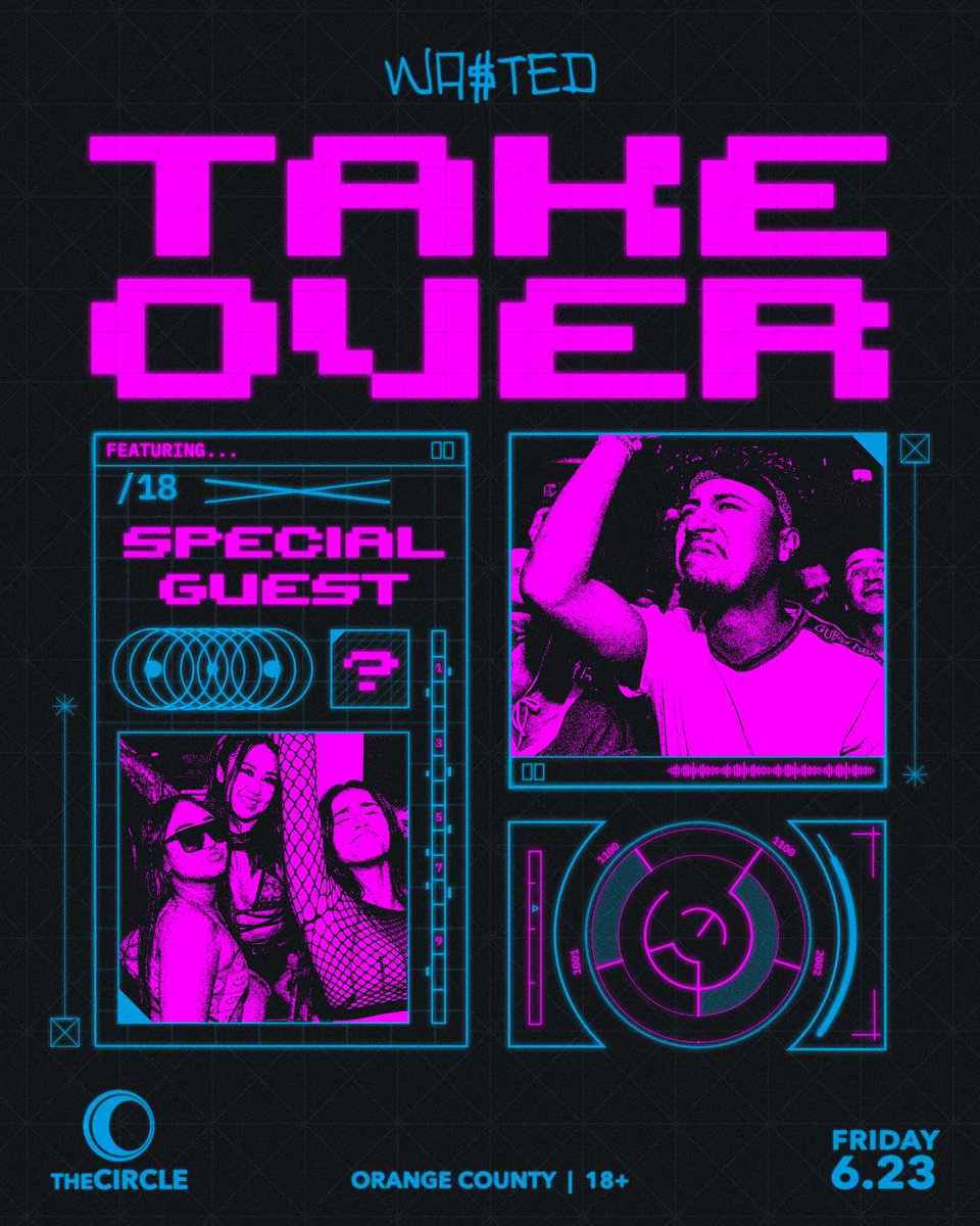 See you tonight in OC! 🫶🏼

Only a few free tickets left at 
WastedTickets.com 😈