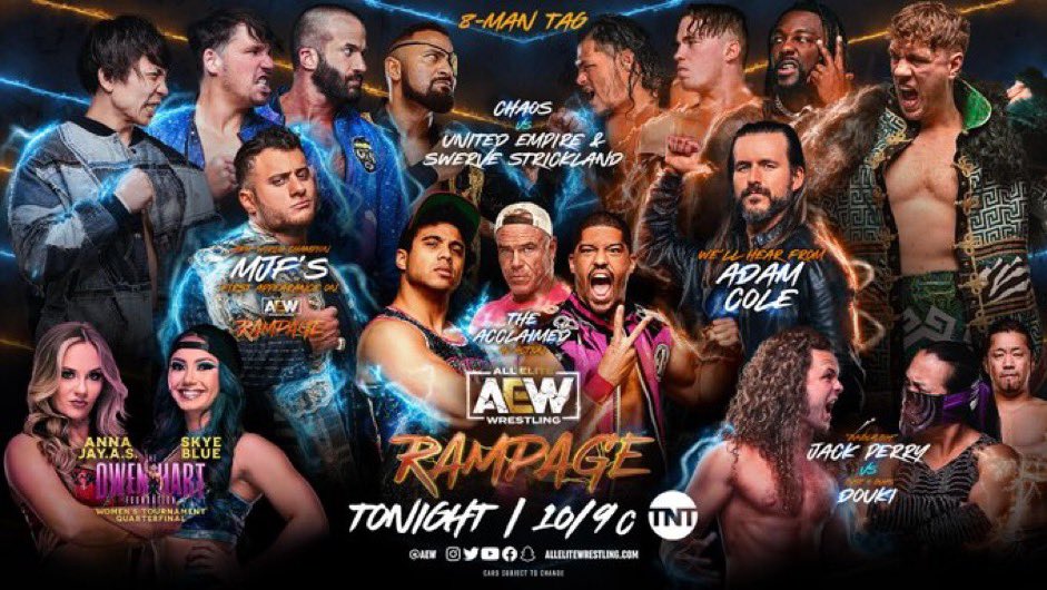 THIS IS RAMPAGE BABY! #AEWRampage #AEW @TonyKhan